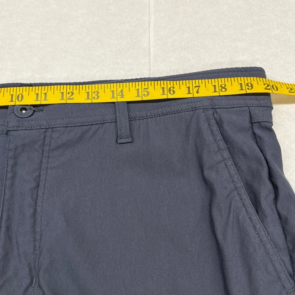 Weatherproof Vintage Hybrid Tech Chino Pants Men 38x30 Navy Blue Stretch Utility